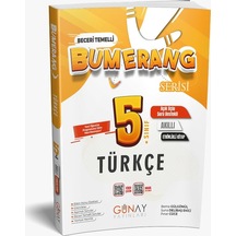 Günay 2025-2026 Müfredat 5.sınıf Bumerang Etkınlıklı Türkçe