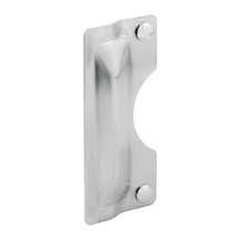 -line Products U 9496 Latch Guard Plate Cover, Outswing, Steel, Stainl