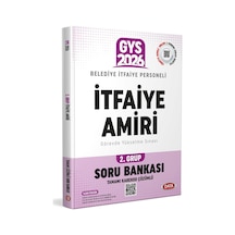 Data 2026 Gys Belediye İtfaiye Amiri 2.grup Soru Bankası Data Yayınları