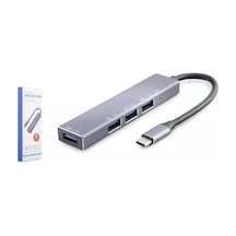 Hadron Hdx7043 Type-c Hub 4-usb3.0 Gri