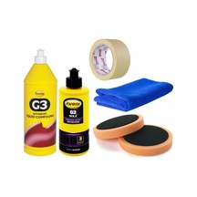 500 Ml G3 Likid Pasta-250 Ml G3 Wax Cila Uygulama Seti