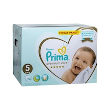 Prima Premium Care Fırsat No5 74'lü Bebek Bezi, İpeksi Yumuşaklık Ve Anında Kuru 2'li Ekonomik Tarı 4 Numara