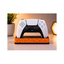 Ps5 Uyumlu Dualsense Oyun Kolu Standı Masaüstü Controller Tutucu Dekoratif Gamepad Standı Turuncu