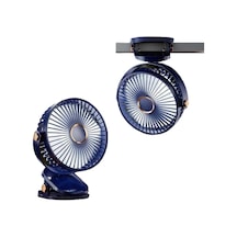 Relaxed Taşınabilir Klips Tipi Sessiz Şarj Edilebilir Yeni Küçük Fan-mor