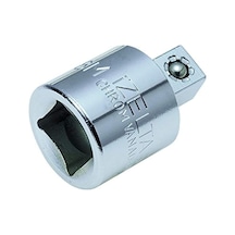 İzeltaş 1513060003 M Lokma Adaptörü, Krom, 1/2", 3/4"
