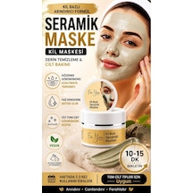 Gözenek Sıkılaştırıcı, Akne-sivilce Karşıtı, Cilt Sıkılaştırıcı, Seramik Kil Maskesi 100 Ml