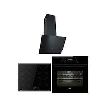 Teka  HEB 723 BK - IBC 64110 SSM BK - ATV 60 BK İndüksiyonlu Siyah Ankastre Set