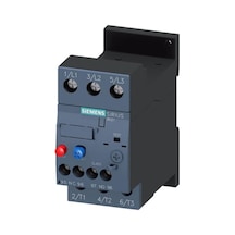 3RU2 SIRIUS TERMİK RÖLE; FAZ KORUMALI; 1NO+1NC YARDIMCI KONTAKLI 17-22A;  BOY S0 ( RAYA MONTAJLI )