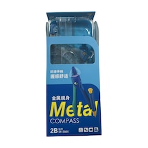 Pergel Metal Plastik Kutulu Komple Set