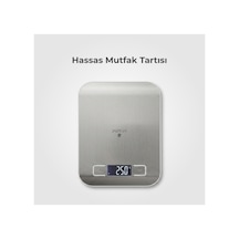 Dh-2012 Hassas Mutfak Tartısı Gümüş