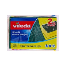 3 Adet Vileda Bulaşık Süngeri 2 Li Oluklu