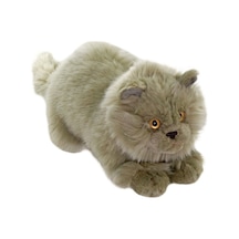 Animals Of The World Yatan Gri Kedi Peluş Oyuncak 26cm