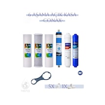 Conax Tüm Açık Kasalar Için Filtre Seti 6 Aşamalı, 80 GPD Membran