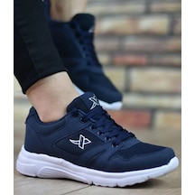 X-step 0-20 Hafif Ve Rahat Taban Unisex Spor Ayakkabı Lacivert