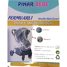 Pınar Bebe Travel Sistem Lüx Bebek Arabası Yağmurluğu Bebeciden Şeffaf