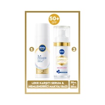Sun Spf50 Primer Nemlendirici Makyaj Bazı 30ml Ve Luminous630 Thiamidol Leke Karşıtı Cilt Serum30ml