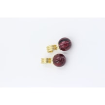 Çelik Küpe 14 - K 3,4cm Çok Renkli