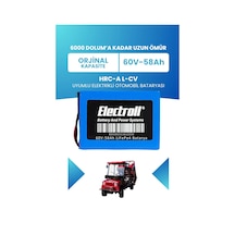 Hrc-a L-cv Uyumlu Batarya Standart Kapasite Lifepo4 60v 58ah Elektrikli Otomobil Bataryası