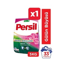 5 Kg Gül Aromalı Toz Çamaşır Deterjanı 33 Yıkama