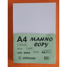 Deftersan A4 Fotokopi Yazıcı Kağıdı 250 Adet