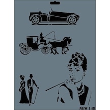 Mey İthalat Rich New Seri N-148 Stencil 35x25 Cm