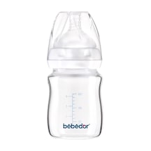 Bebedor Geniş Ağızlı Isıya Dayanıklı Cam Biberon 120ML 50301-9003554909554