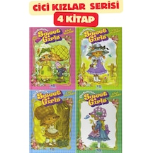 Şebnem Cici Kızlar Serisi 4 Adet Çocuk Etkinlik Seti Seri-1