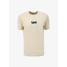 Lee Erkek T-shirt Bej L241521614 24ymc8000236 Mc80045 Bej