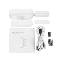 Kapı Açık Kapalı Dedektörleri İtme Alarmı Kablosuz Pencere Dedektörü Zigbee İçin Kapı Açık Kontak Sensörü