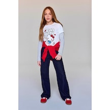 Defacto 90s Wıde Leg Geniş Paça Jean Pantolon Kız Çocuk G4648a826smnm26 Lacivert-nm26
