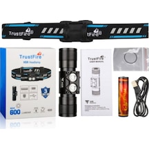 Trustfire H5r Kafa Led El Feneri 600 Lümen 100-200 m N11.170
