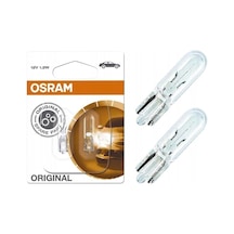 Mini Dipsiz Gösterge Ampul 12v 1.2w T5 2721-02b 2 Adet Standart