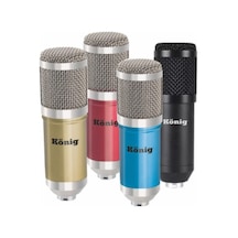 König K-Cm800 Condenser Kayıt Mikrofonu Mavi