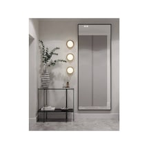 Enc Home 180x60 Siyah Ayaklı Metal Boy Aynası Çok Renkli