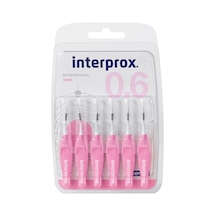 Interprox Interproximal Nano 0.6mm Arayüz Fırçası 6 Adet PEMBE