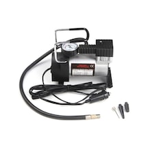 Metal Gövdeli Gri Mini Oto Araç Hava Kompresörü 12v