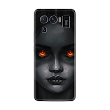 Xiaomi Mi 11 Ultra Kılıf Resimli Desenli Silikon Platinium Series Dark Woman 1887