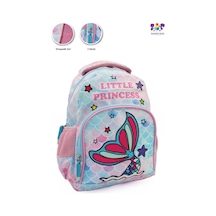 2 Gözlü Little Princess Denizkızı Anaokulu Çantası - Kız Çocuk Çanta Kreş Çantası - Deniz Kızı Çanta Çok  Renkli