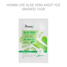Aloe Vera Kağıt Yüz Maskesi