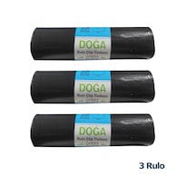Ecoplast Battal Boy Çöp Torbası Poşeti - 400 G - 90 L - 80 x 110 Cm / 10 Adetlik 3 Rulo