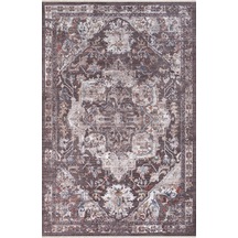 Nexus Halı Melides 72404 Degrade İplik Yumuşak Silinebilir Keçeleşmez Leke Tutmaz Vintage Premium Halı Çok Renkli