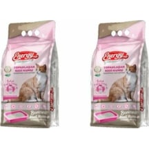 Energy Bebek Pudralı İnce Topaklaşan Bentonit Kedi Kumu 2 x 5 L