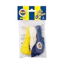 4 Adet Fenerbahçe Balon 6'lı Poşet Diğer