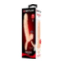 Lilitu Shop Pretty Love 4 CM Dolgu Uzatmalı Titreşimli Penis Kılıfı Vibratör - Connor