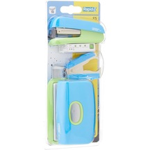 Mini 4'lü Set Zımba Makinası +1000'li Tel +tel Sökücü Ve Delgeç