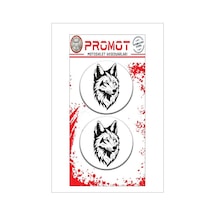 Kurt Tasarım Damla Logo Sticker 03 Diğer