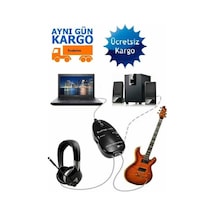 Usb Gitar Kablosu 4672P Guitar Link Bağla Çevirici Dönüştürücü Ba
