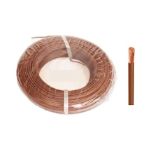 Seval H50v-k 10-kh ,kahve 10mm² 1-damar/çok Telli 1mt Nyaf Kablo