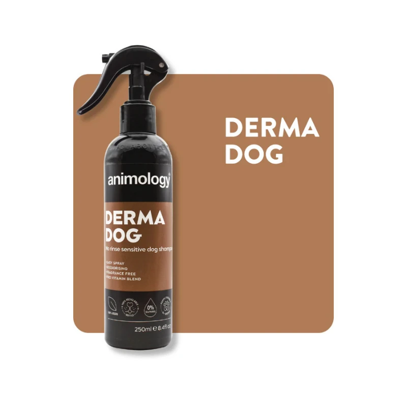 Derma Dog Hassas Derili Köpekler İçin Durulama Gerektirmeyen Şampuan 250 Ml