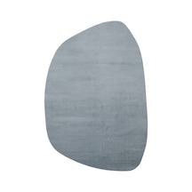 Eko Halı Zen Amorf 03 Blue Amorf Kesim Hav Toz Vermez Yumuşak Dokulu Salon Halısı Oturma Odası Halısı Yatak Odası Halısı Koridor Halısı Mutfak Halısı Modern Makine Halısı Mavi